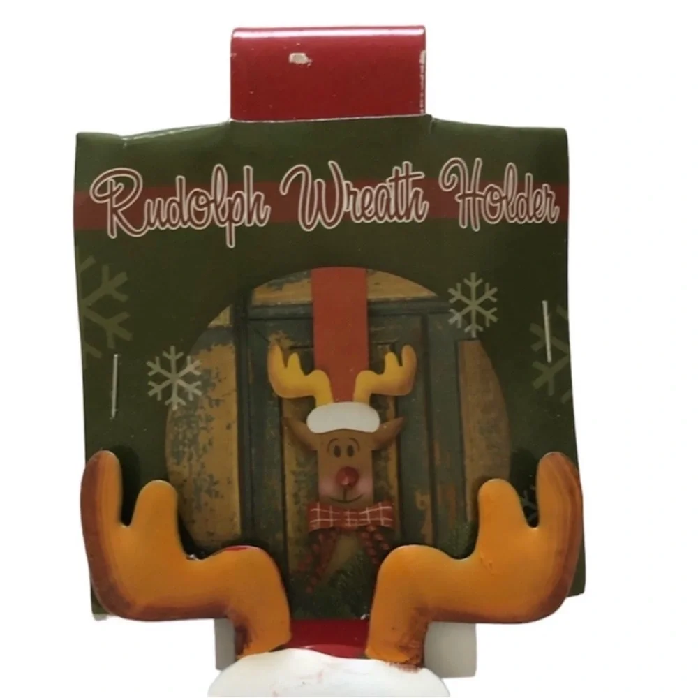 Rudolf Over the Door Wreath Hook NWT